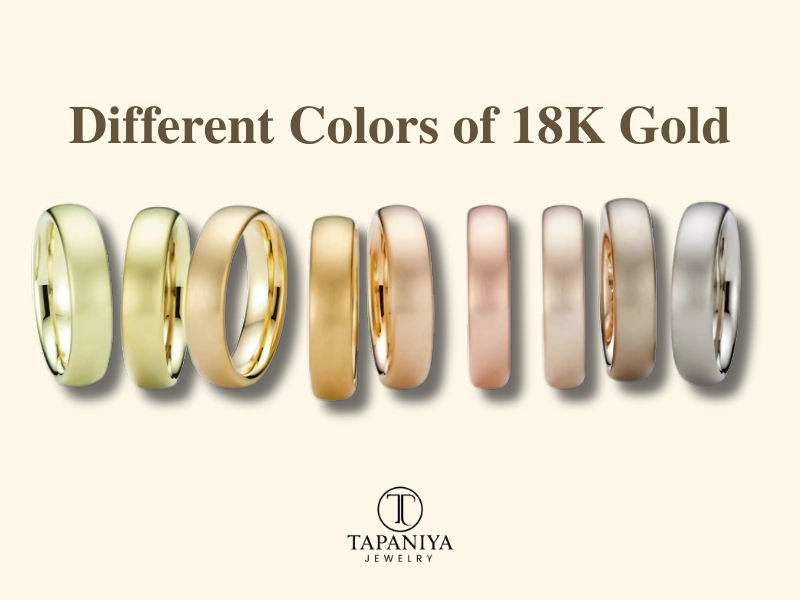 Different Colors of 18K Gold 