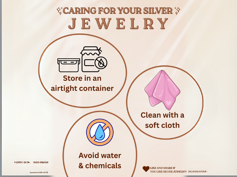 Caring for Sterling Silver Jewelry